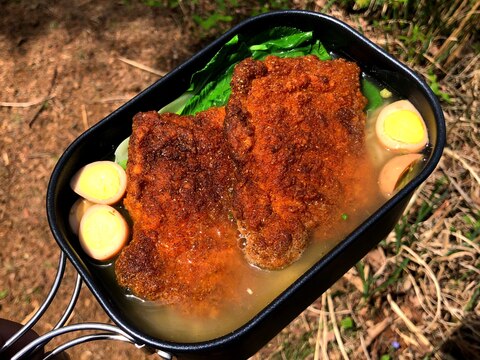 ▲山ごはん▲ファミチキで排骨麺(パイコーメン)